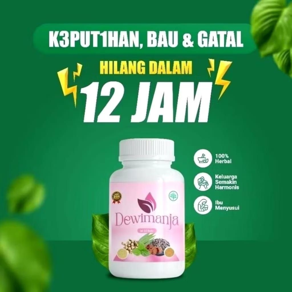 DEWI MANJA PIL KEWANITAAN MENGHILANGKAN KEPUTIHAN DAN GATAL