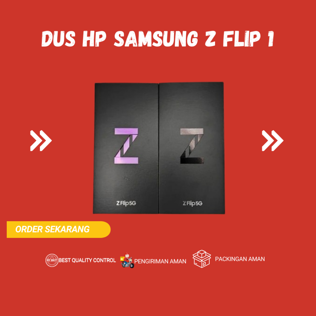 Dus Box Hp Samsung Z FLIP 1 FULLSET/BOX ONLY - Jagoangadget88