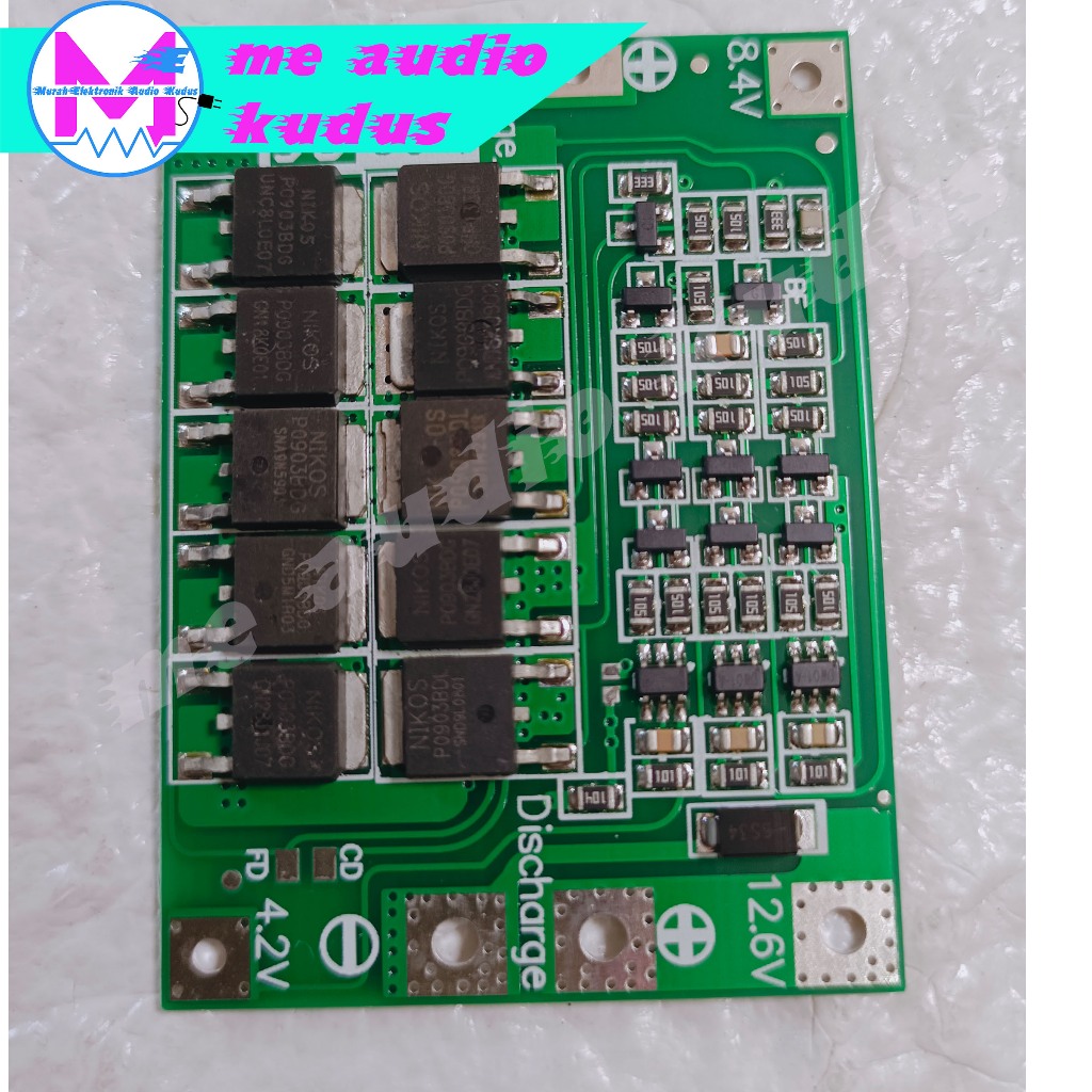MODUL BMS LITHIUM 3,7V 3S 60A