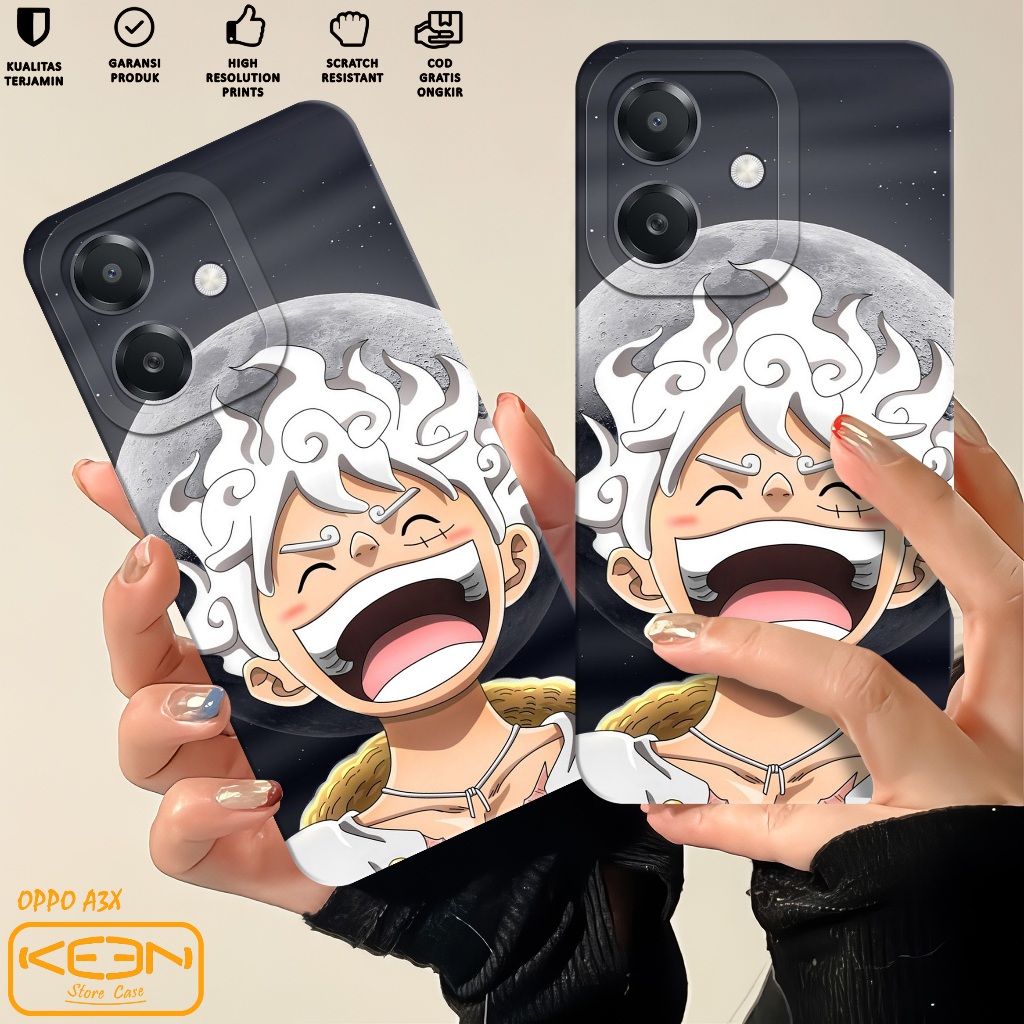 Case Oppo A5i - Softcase Oppo A5i Motif Luffy - Casing Hp Oppo A5i - Case Hp - Softcase Hp Oppo A5i 