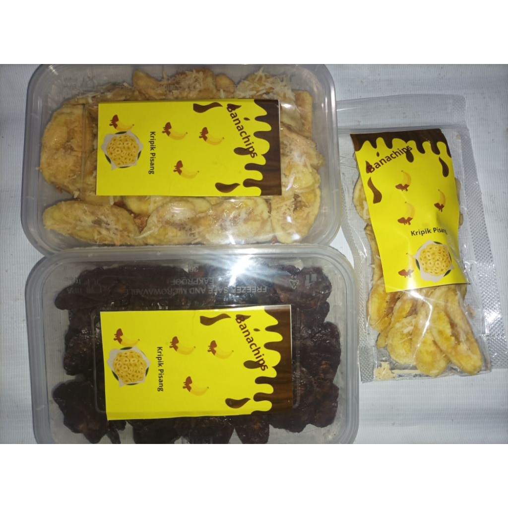 

keripik pisang keju coklat
