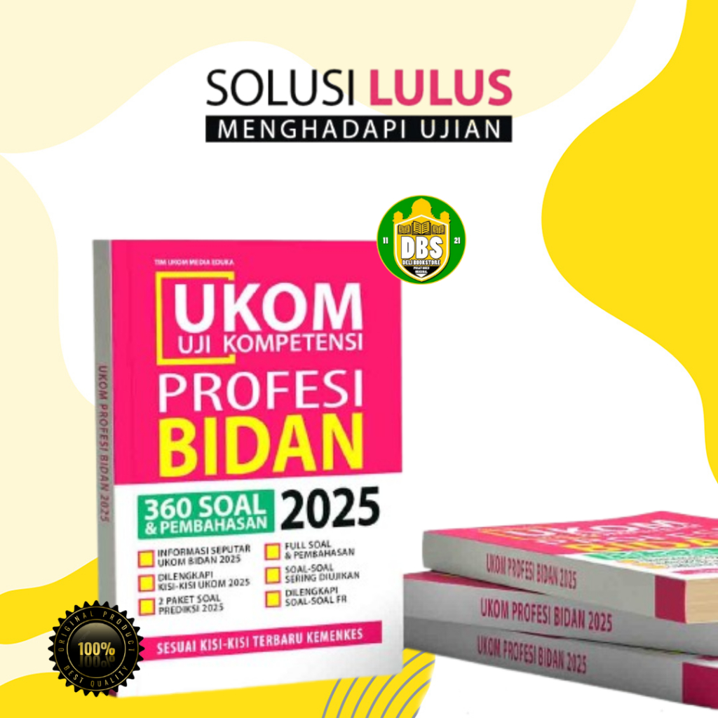 Buku UKOM Uji Kompetensi Profesi Bidan 2025 - UKOM Bidan 2025