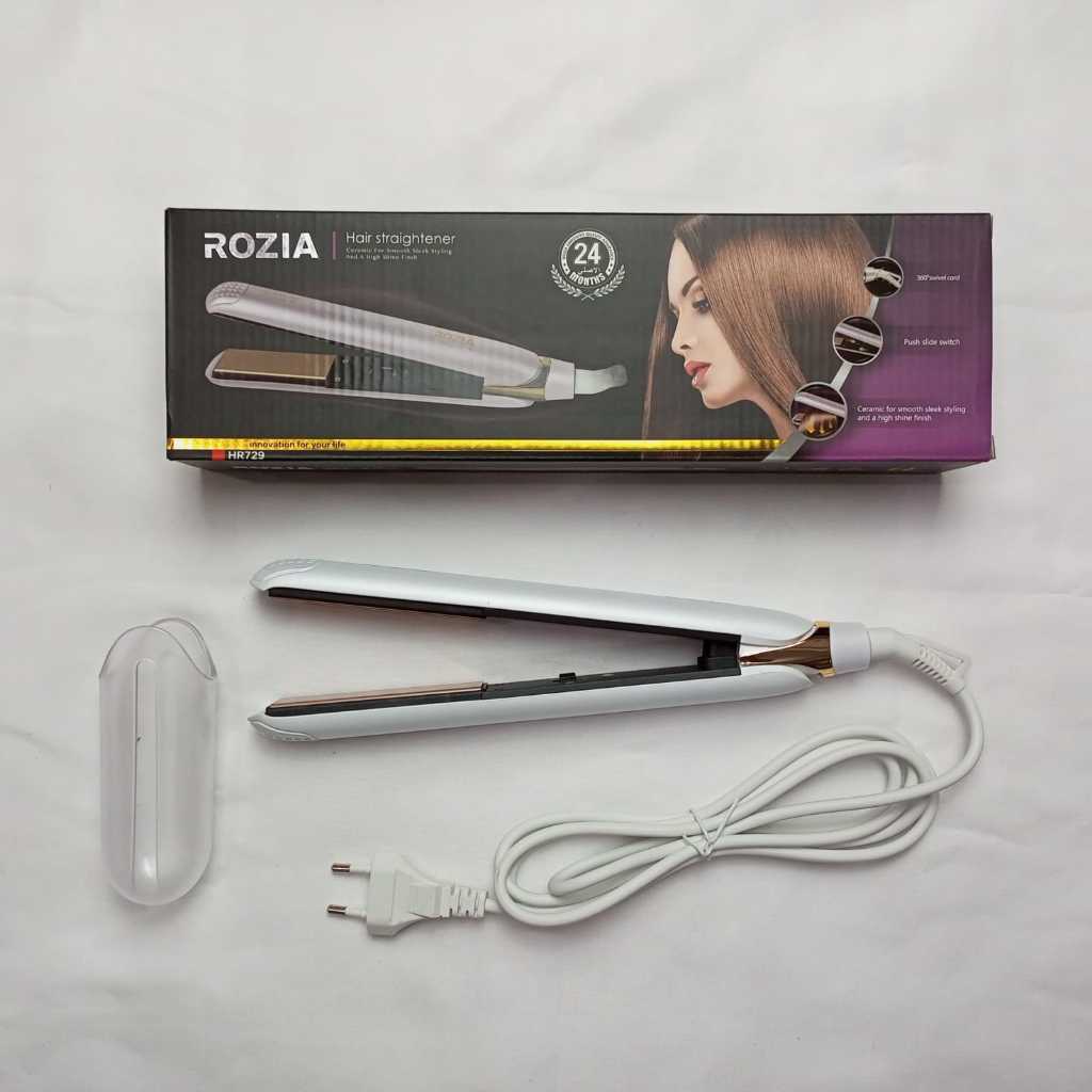 Alat catokan rambut ROZIA HR-729 catokan rambut lurus alat catok rambut