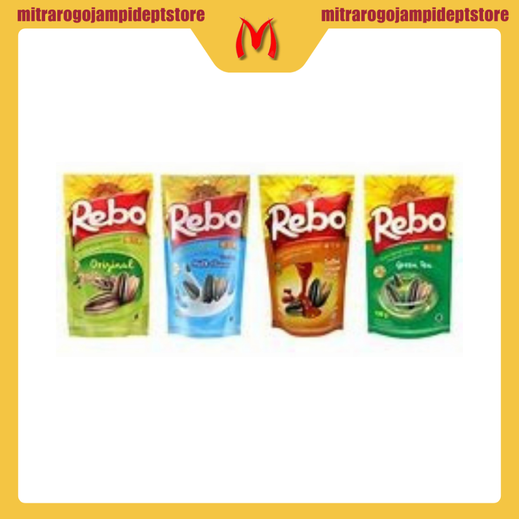

Kuaci biji bunga matahari rebo 70gr | Renyah |