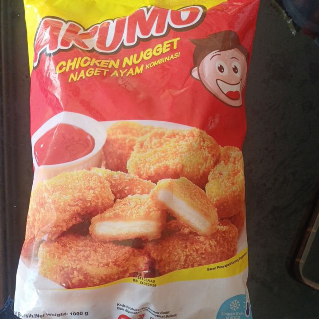 

Akumo nugget ayam 1 kg