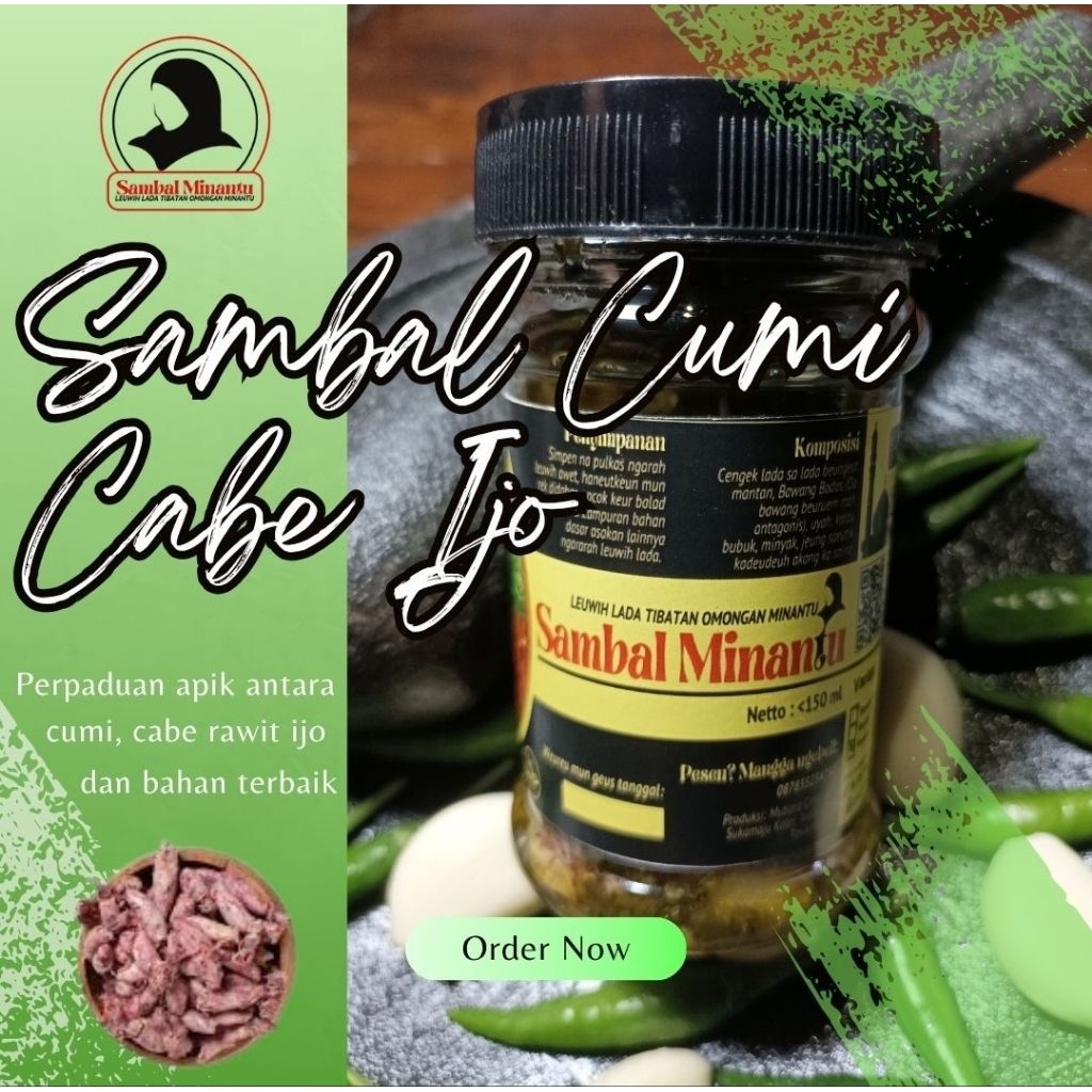 

Sambal Cumi Cabe Ijo | Sambal Cumi | Sambe Ijo | Cabe Ijo | Sambal Minantu