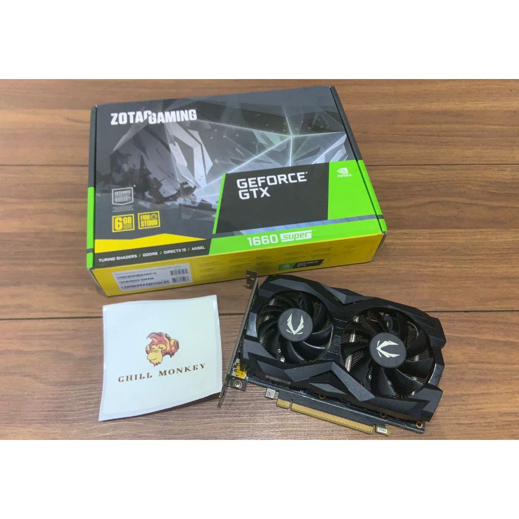 VGA GTX 1660 SUPER ZOTAC , MURAH, BERGARANSI