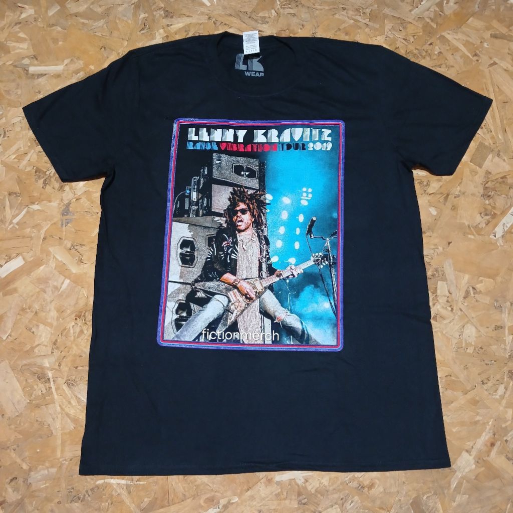 Kaos Musik LENNY KRAVITZ import original Size LARGE - Raise Vibration