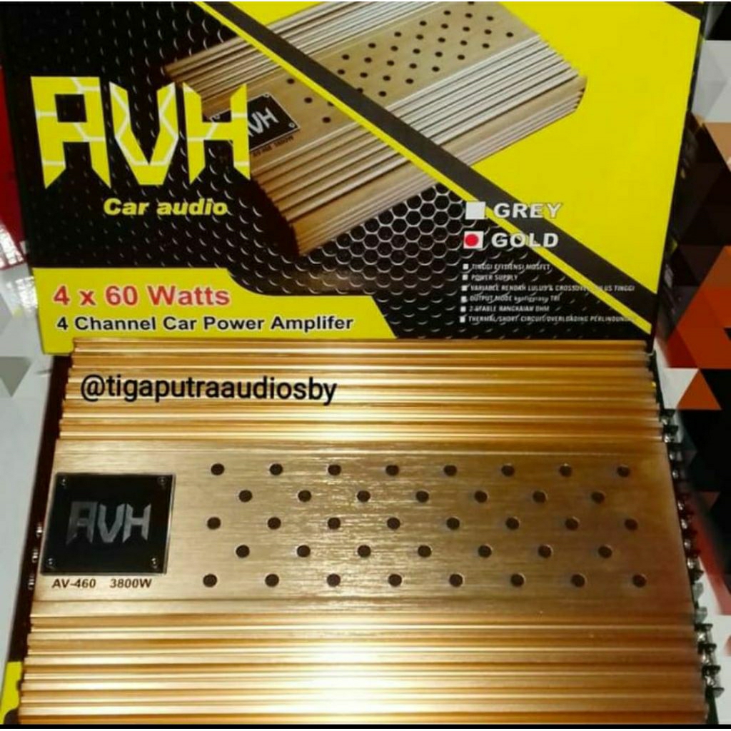 power 4 channel AVH