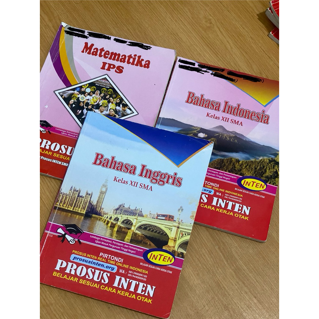 PRELOVED BUKU PROSUS INTEN