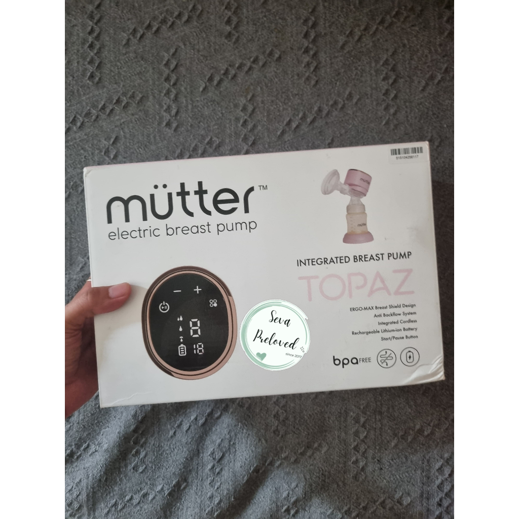 [NO NEGO] PRELOVED POMPA ASI MUTTER TOPAZ ELECTRIC BREASTPUMP MUTTER ELEKTRIK
