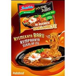 

Indomie Hype Abis Banglahdes'e Mie instant enak dan murah ( 1 pack isi 5 )
