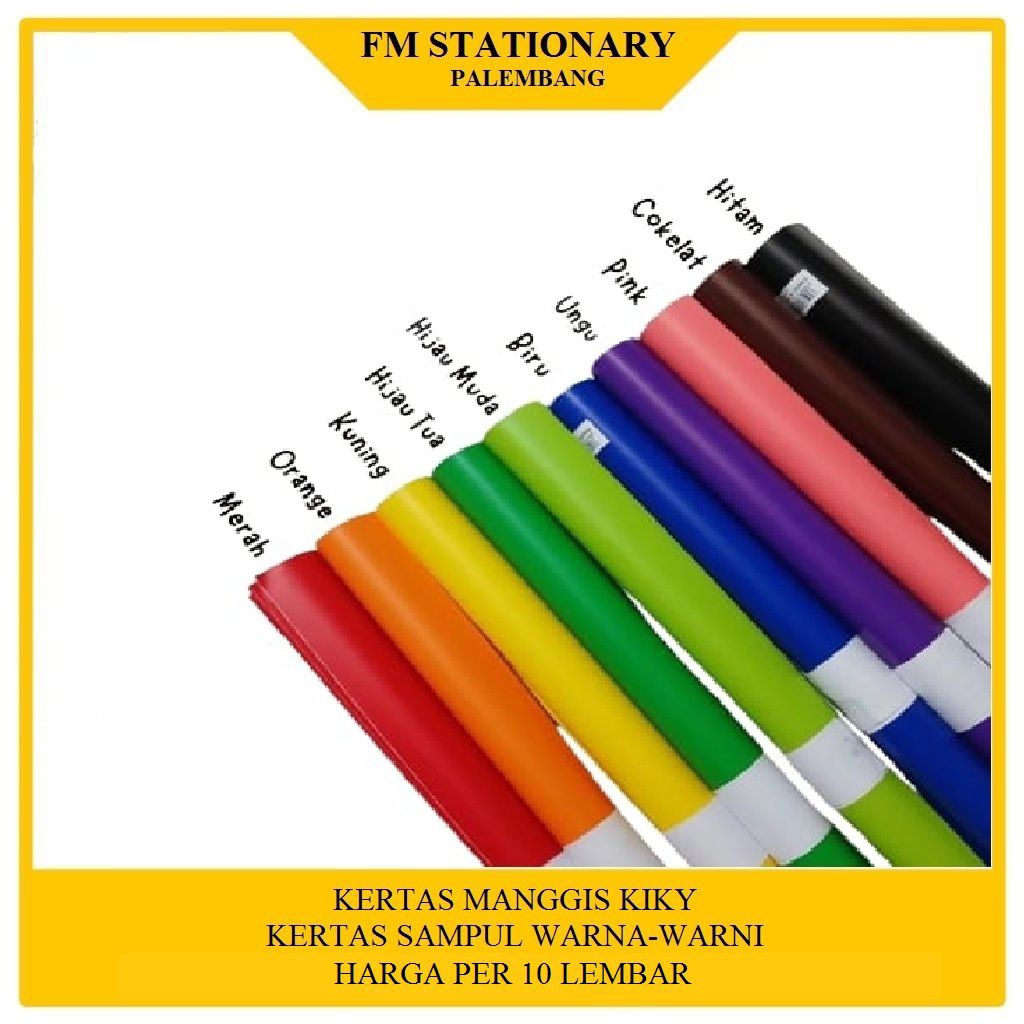 

Kertas Manggis Kiky ( 10 lembar )
