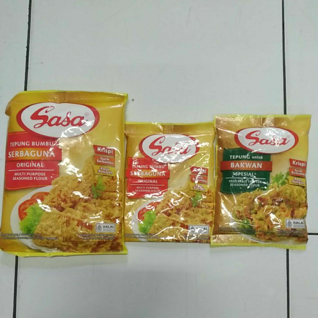 

Tepung Bumbu Sasa 210 g & 70 g