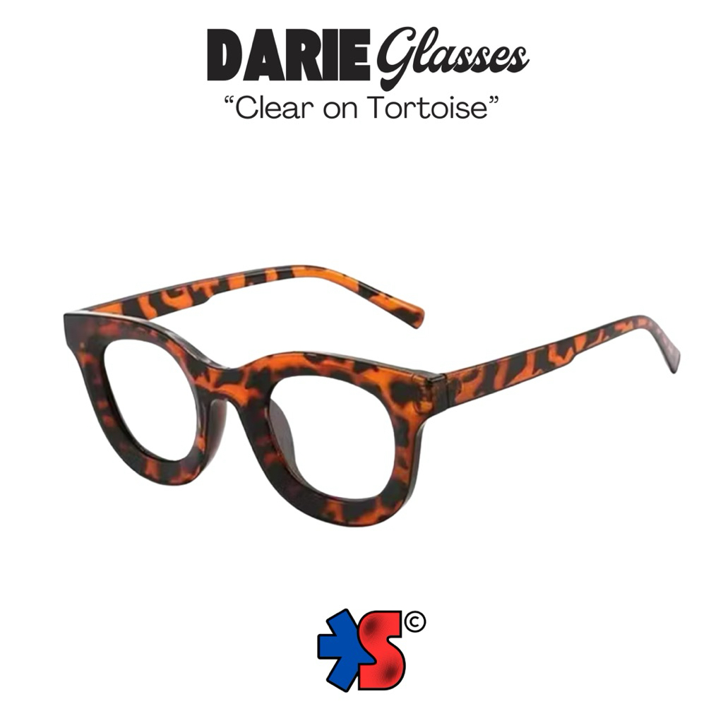 Darie Glasses Tortoise Bold Frame | Aman-Ah Storage ™