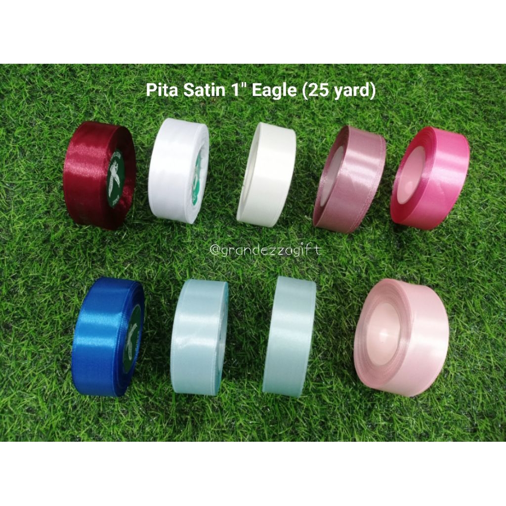 

EAGLE PITA SATIN 1" 25Y / PITA KAIN / PITA BUKET/ SILK RIBBON