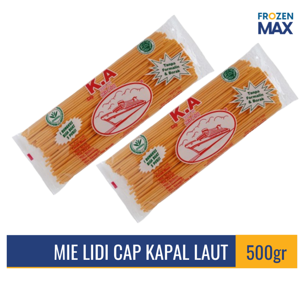 

Mie Lidi Cap Kapal Api 500gr | Mie Gomak | Mie Gomak Mentah | Mie Aceh Mentah