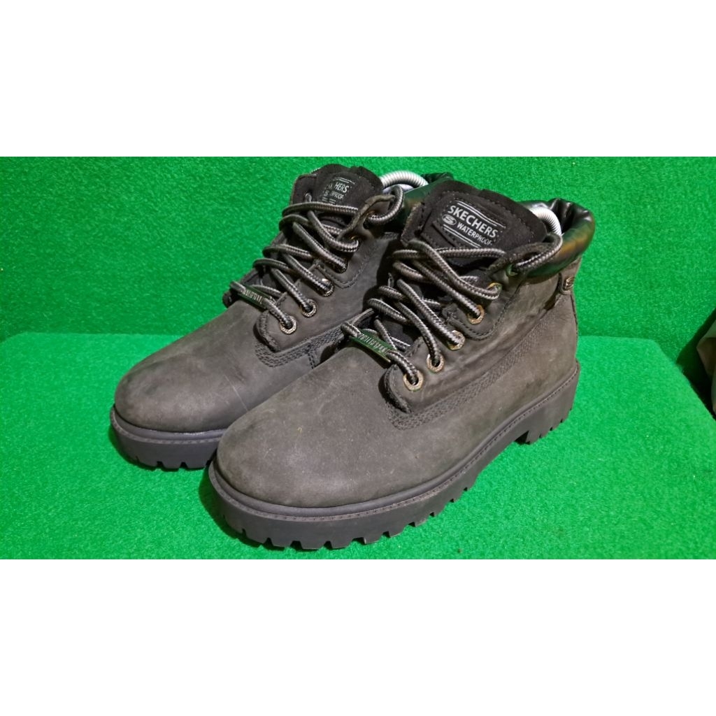 Skechers sepatu boot kulit size 37.5 insole 24.5