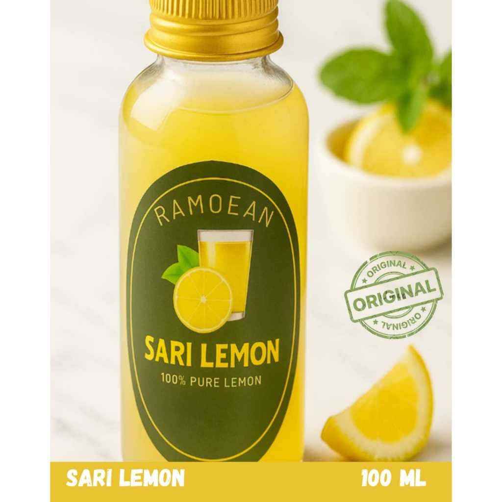 

Ramoean Sari Lemon Asli 100ml Original Diet/Detox
