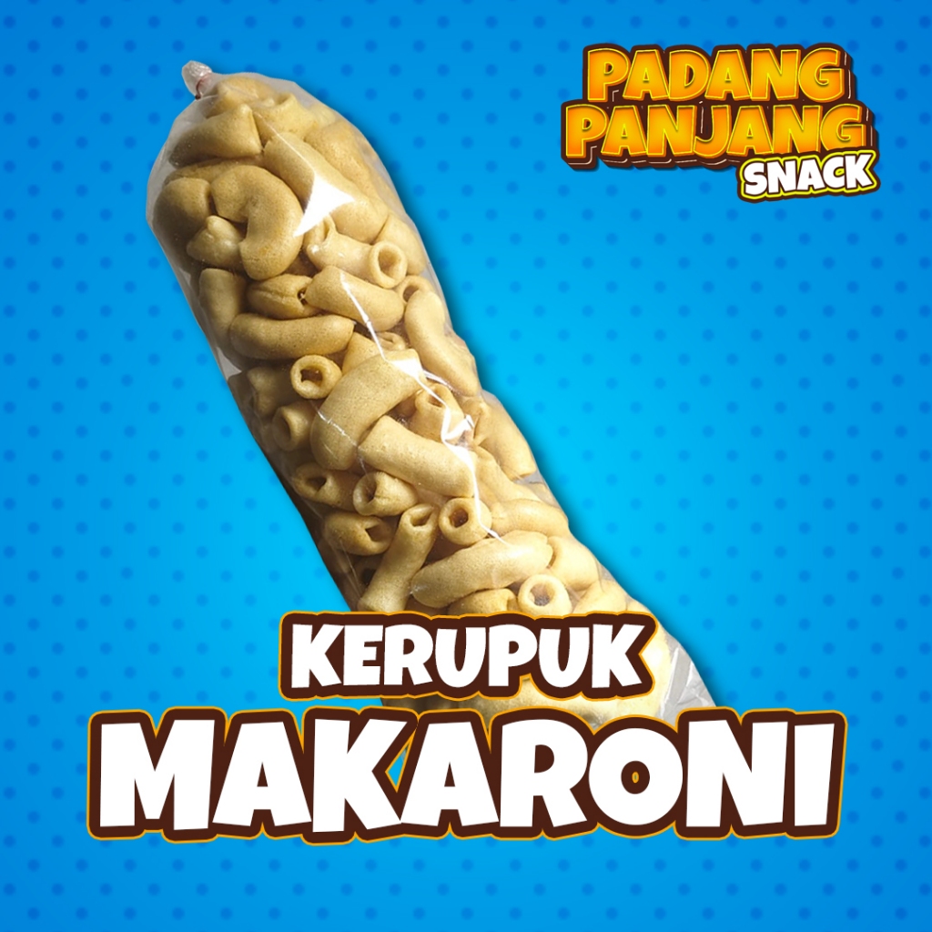 

KERUPUK MAKARONI - SNACK MAKARONI ORIGINAL 100gr