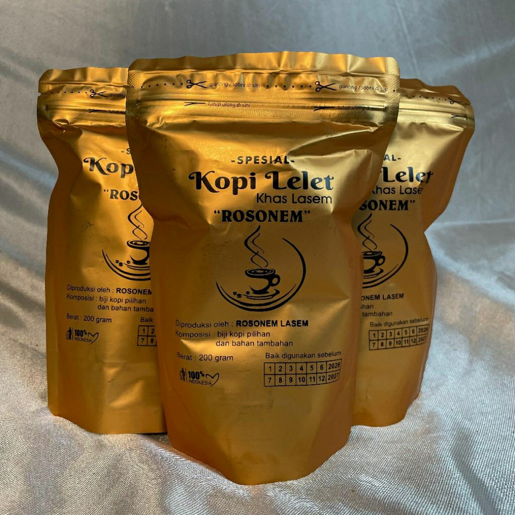 

kopi lelet rosonem khas lasem rembang asli