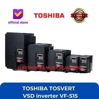 VFD INVERTER TOSHIBA 5.5KW / 7.5HP 380V VFS15-4055PL-W1