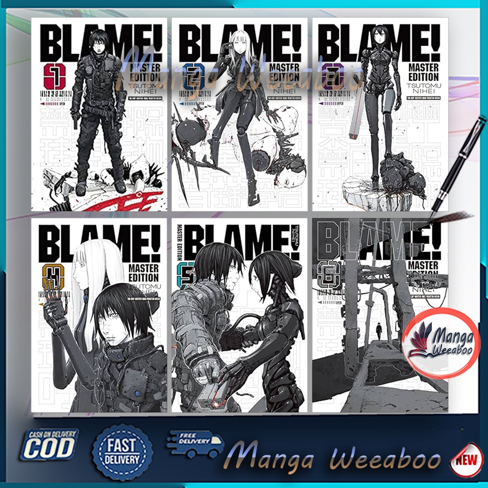 BLAME Manga Vol 1-6 Complete Master Edition 6-Book by Tsutomu Nihei - Manga Weeaboo