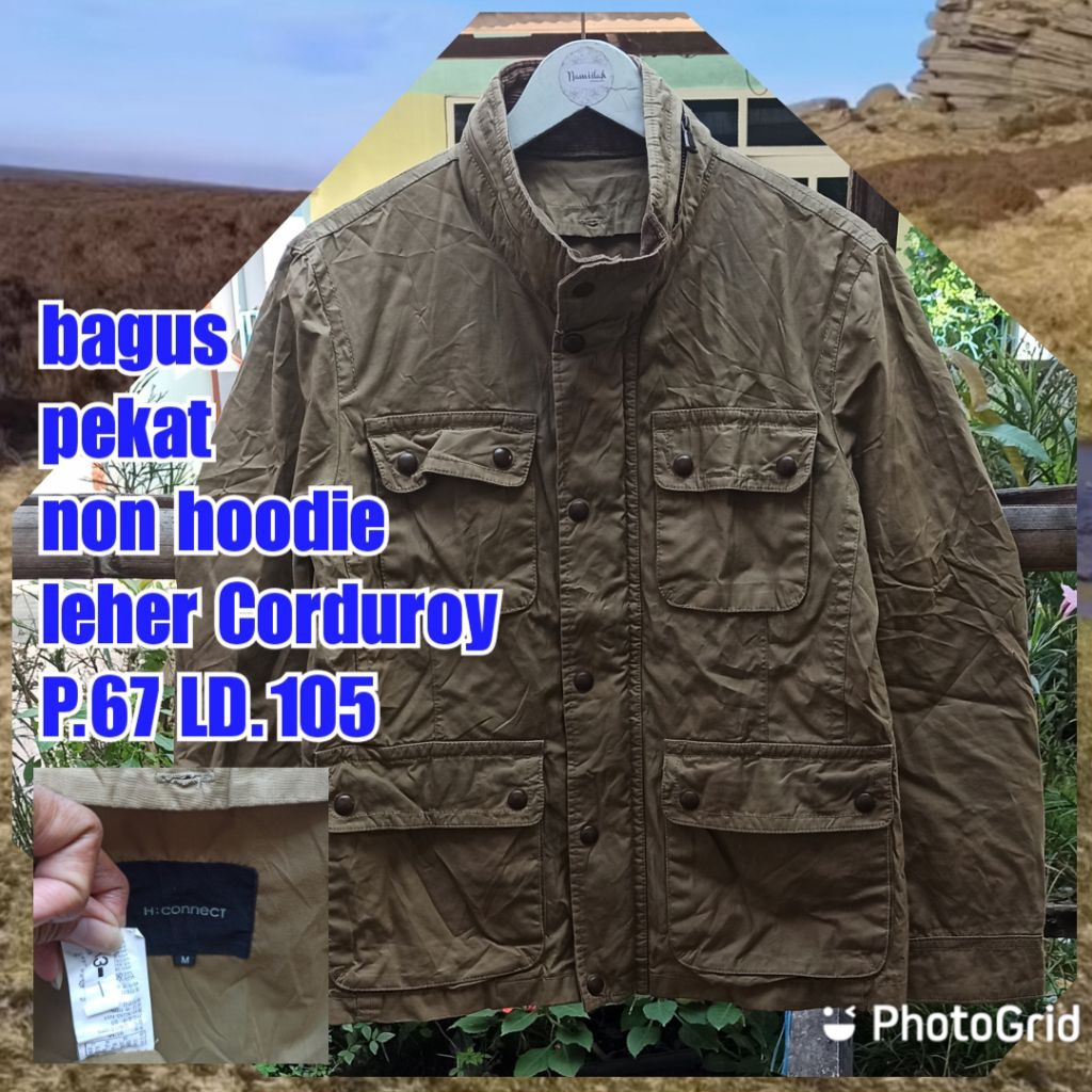 jaket parka army military m65 fashion outer h connect