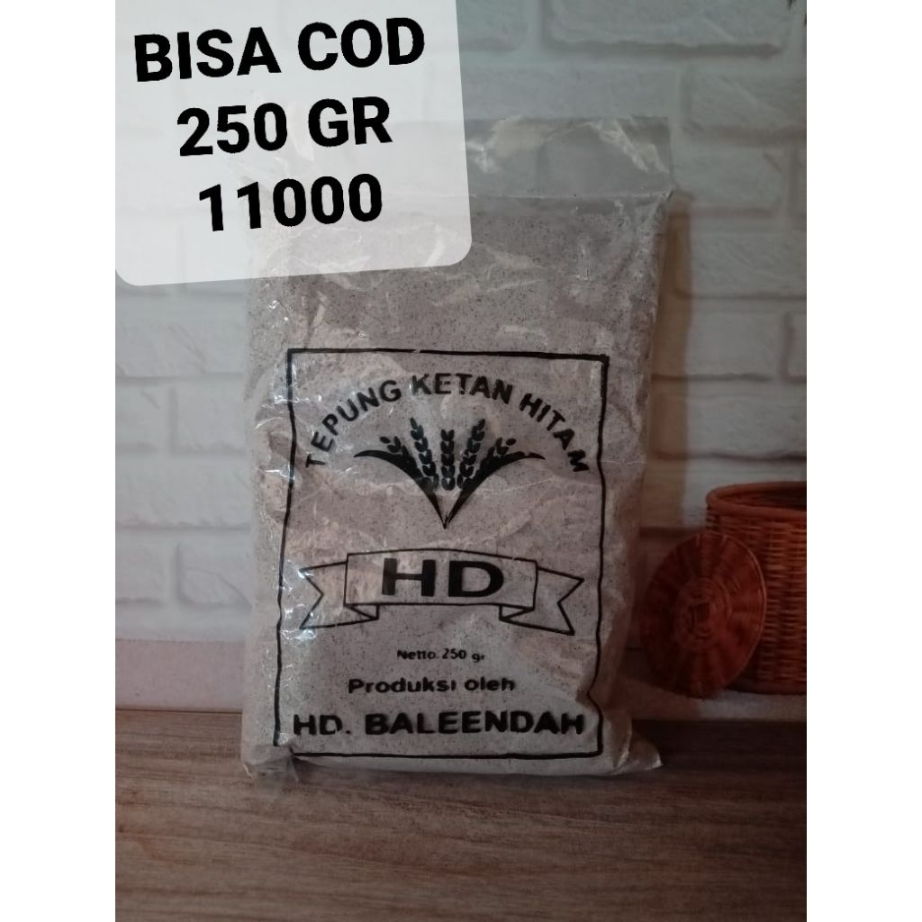 

tepung ketan hitam