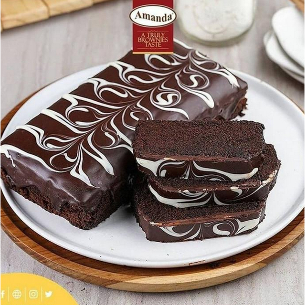 

Amanda Brownies Choco Marble oleh oleh bandung brownies amanda