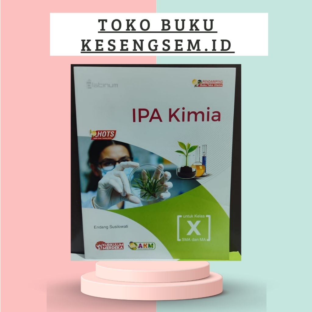 Buku Kimia Berbasis Eksperimen Kelas 10, 11, 12 SMA/MA Kurikulum Merdeka - Platinum