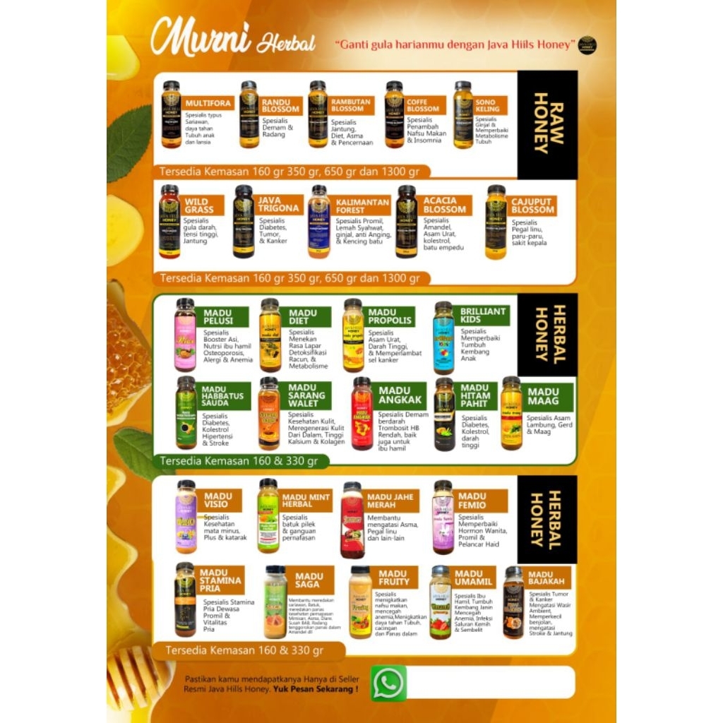 

Madu Java Hill Honey