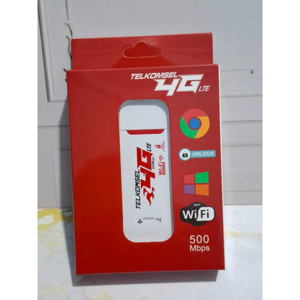 MODEM USB TELKOMSEL 4G 500Mbps cuma kartu telkomsel tidak unlock