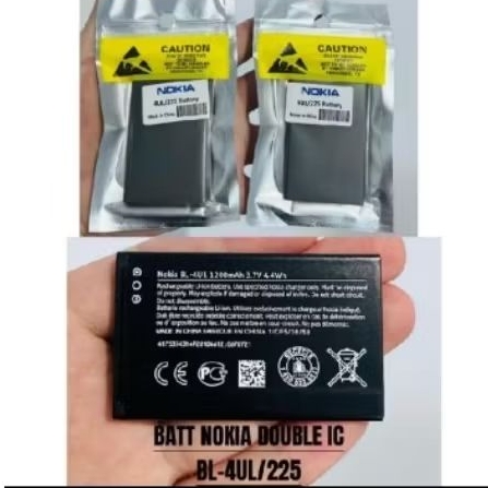 BL - 4UL baterai hp Nokia BL 4UL Asha 225 N225 N230 RM1011 RM1011 RM 1172 baterai original double IC