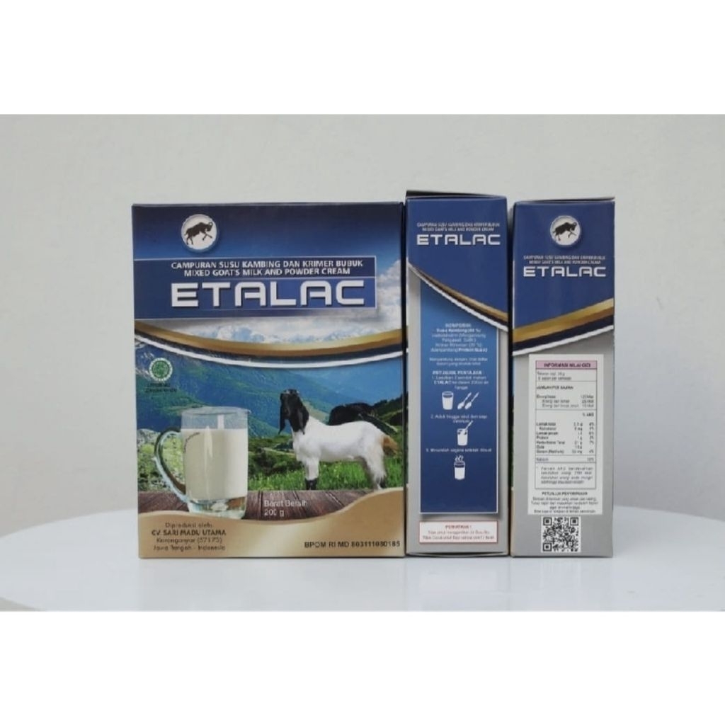 

Susu Kambing Etawa Etalac bubuk Original( Paket 4 box)