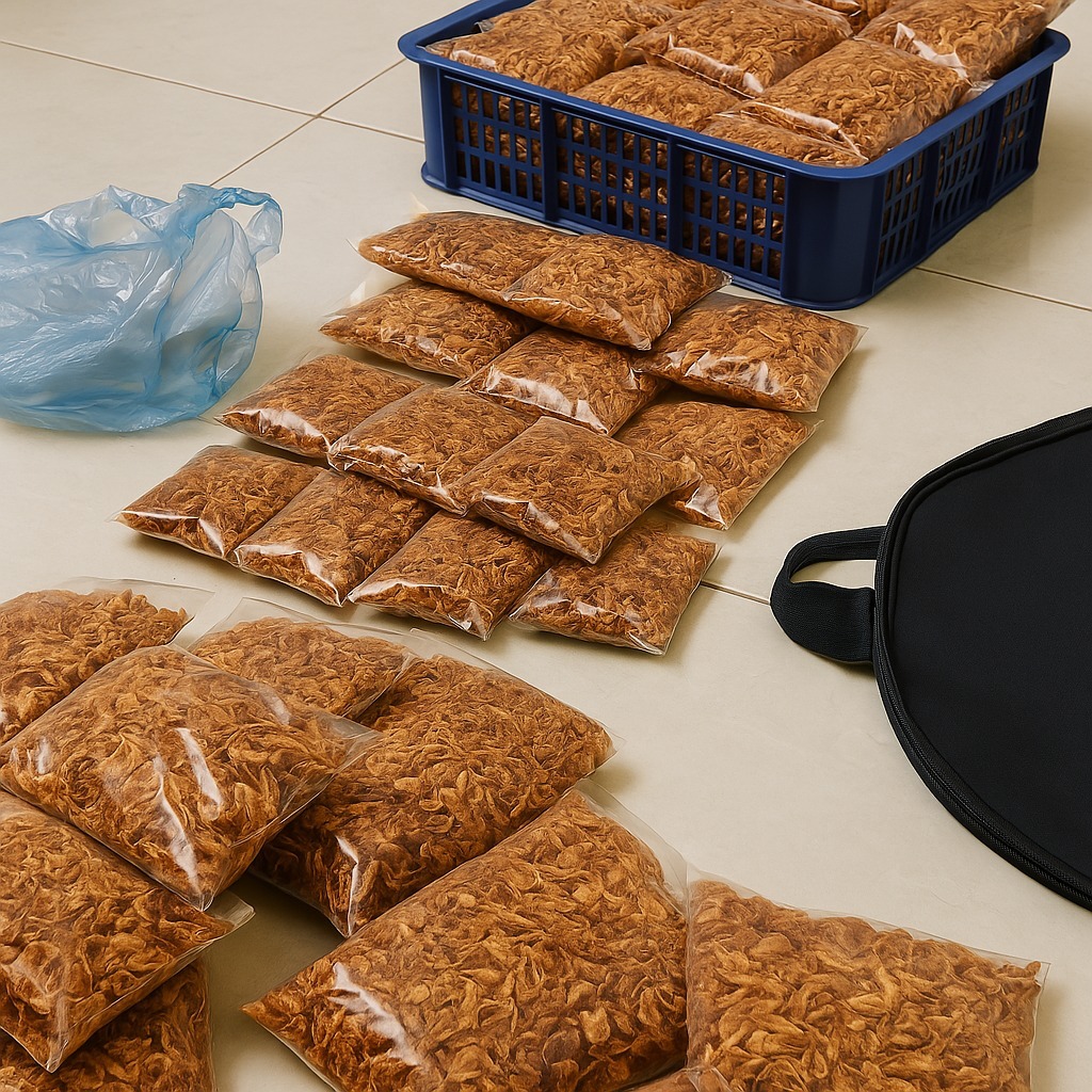 

Bawang Goreng Asli Brebes Paket Per Ikat Renyah & Gurih Grade A+ Kualitas Premium Homemade Original