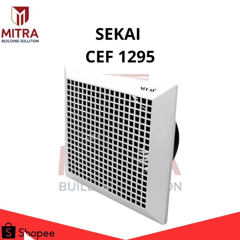 Sekai  CEF 1295 Exhaust Fan 12 Inch Plafon Dak - Kipas Hexos 12 Inch Plafon Sekai