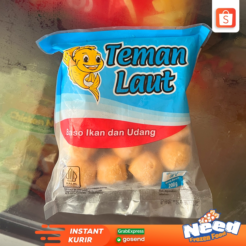 

TEMEN LAUT BOLA UDANG 200GR | SEAFOOD TEMAN LAUT | OLAHAN IKAN FROZEN