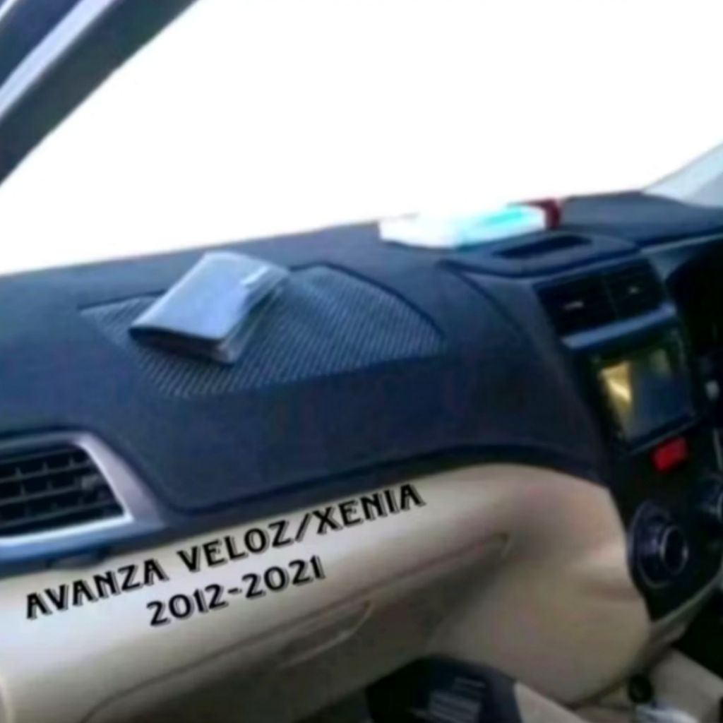 Karpet Alas Dashboard Avanza Veloz Xenia 2012-2021, Asesoris Pelindung Interior Mobil