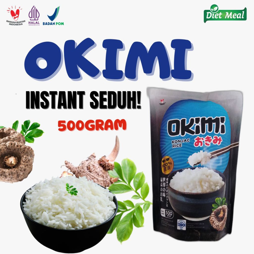 

Beras Porang shirataki OKIMI 500 gram