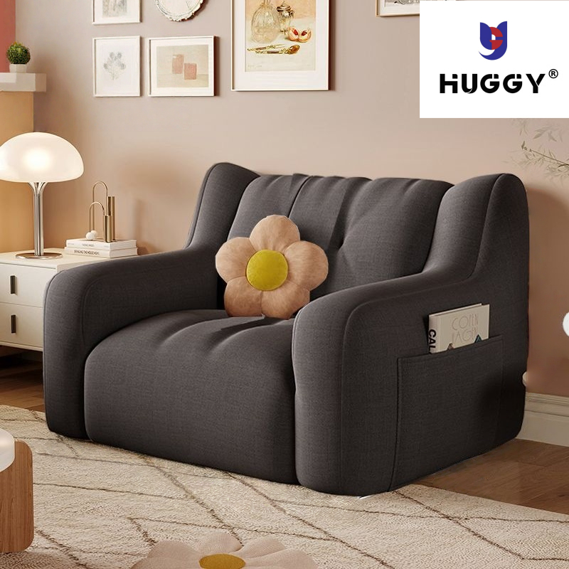 HUGGY(Stok Ready)Sofa Anak -Sofa Kamar-sofa ruang tamu-bean bag-sofa mini-sofa malas-sofa kecil