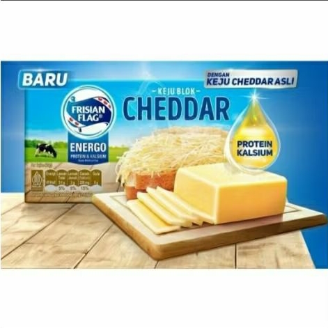 

Frisian Flag Energo Keju Cheddar 150 gram.