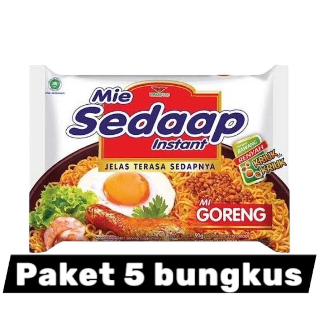 

Mie Sedap Goreng Original 5pcs