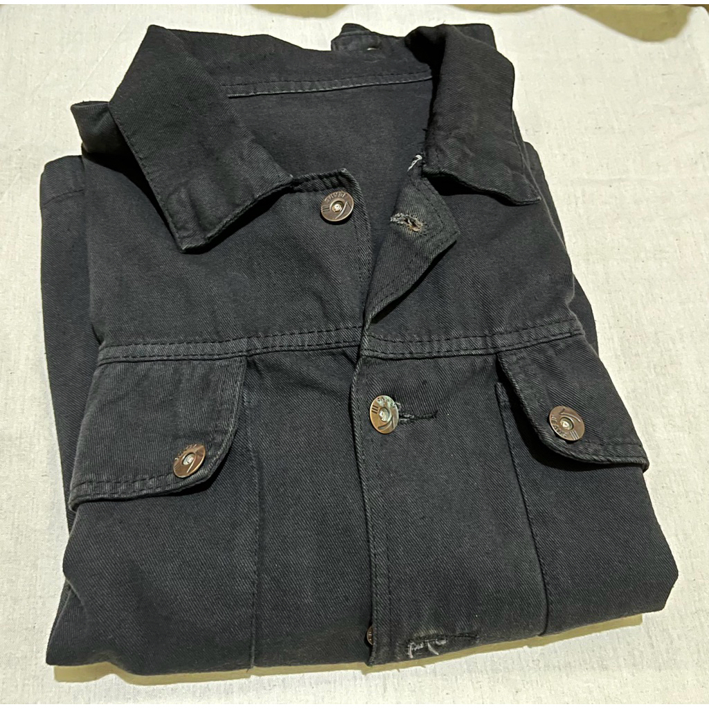 Jaket Jeans Wanita Hitam