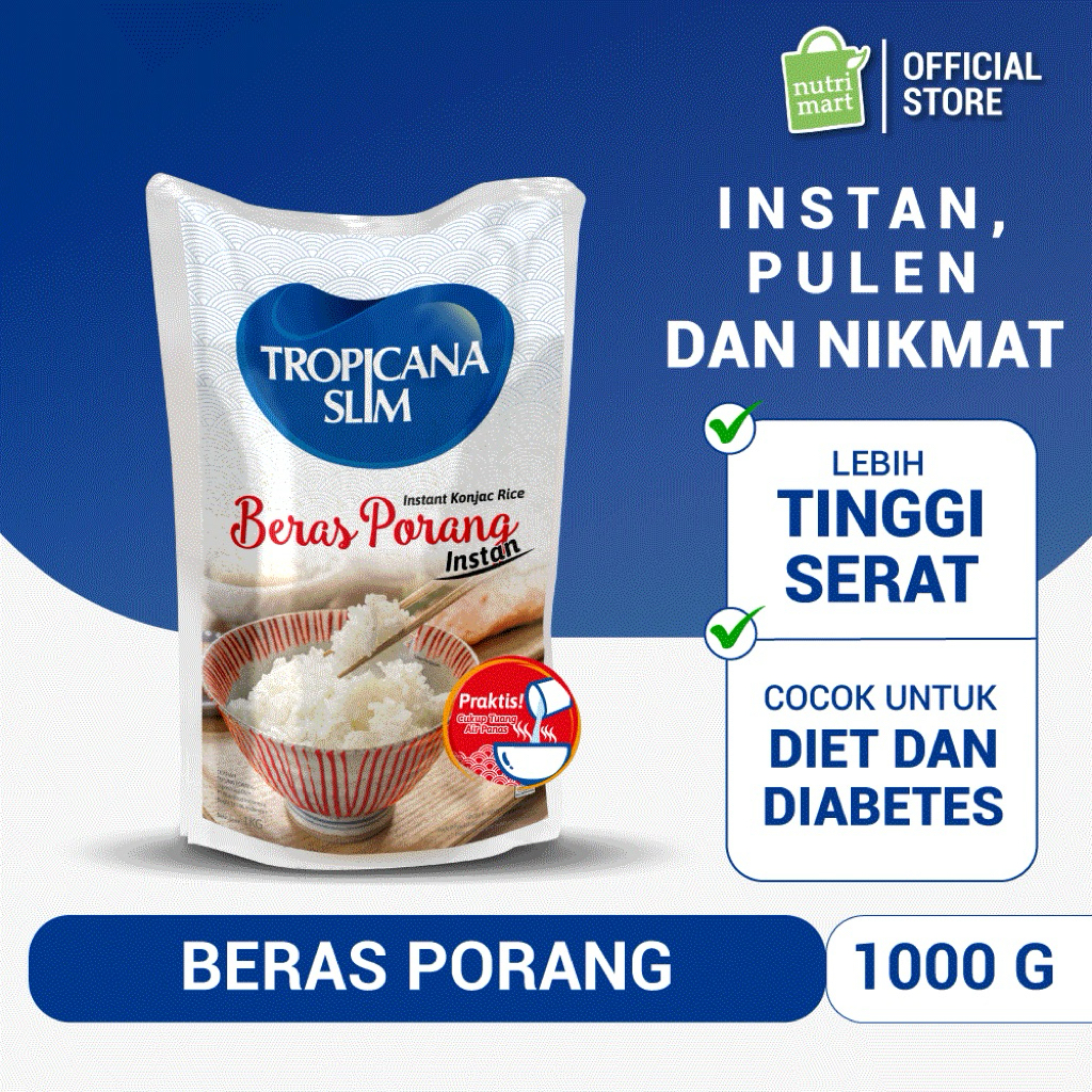

tropicana slim beras porang