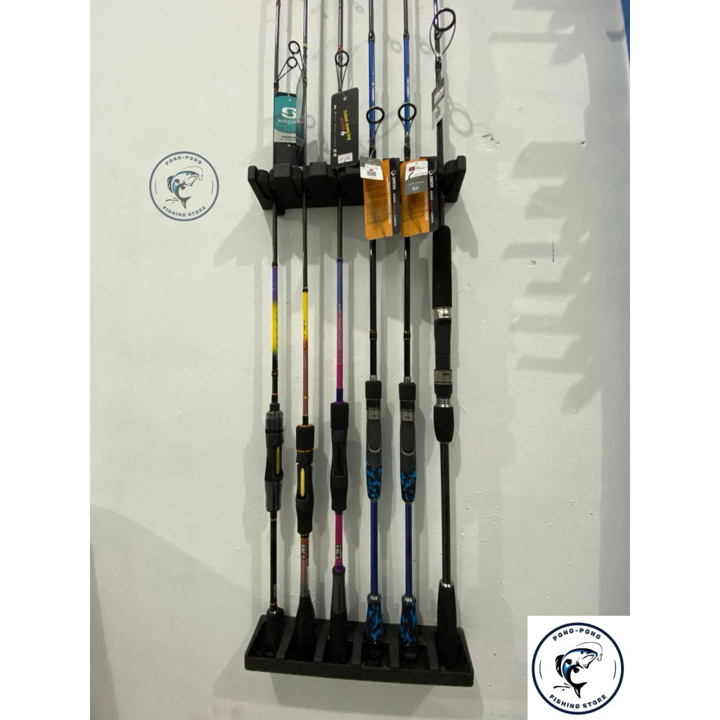 Rak Joran Dinding // Rak Joran Vertikal