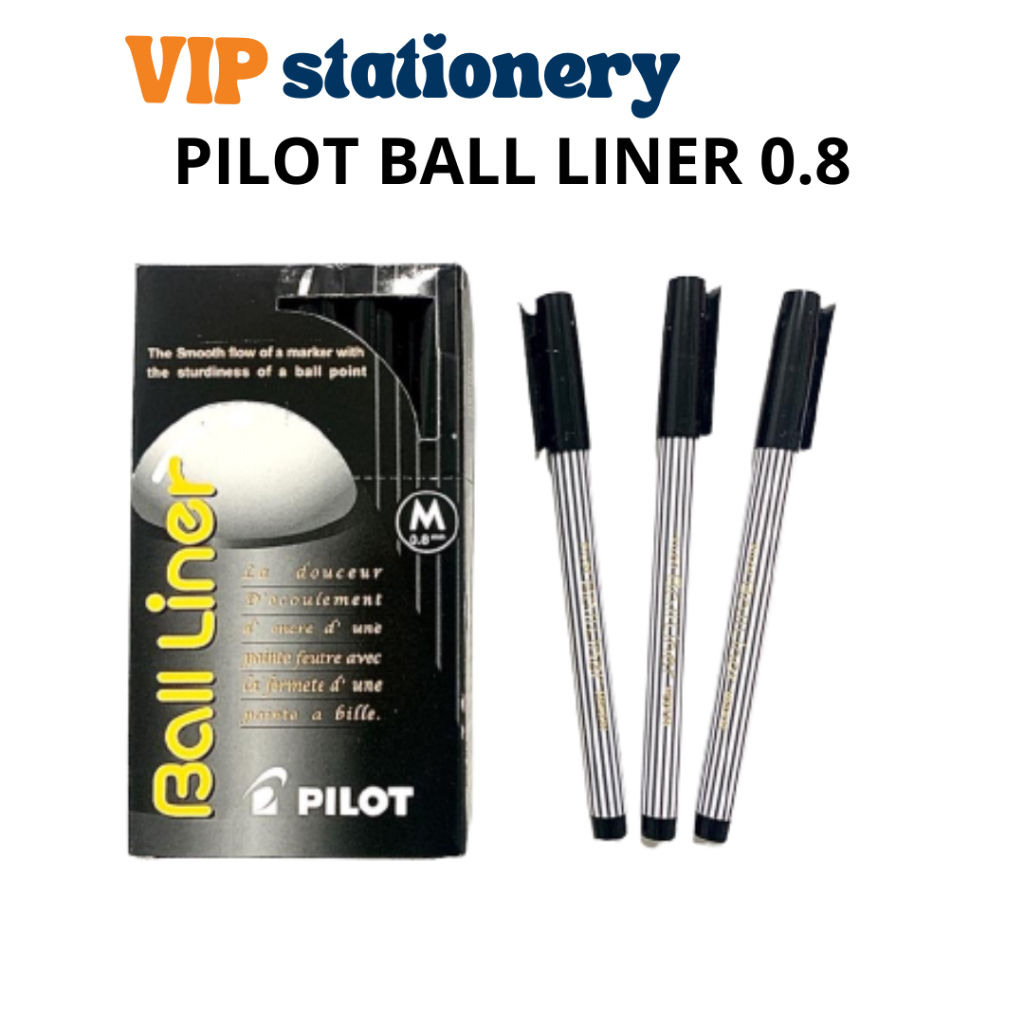 

PULPEN PILOT BALL LINER 0.8 BL-5M Harga 1 PCS (1 PCS) Bolpen Pilot Balliner