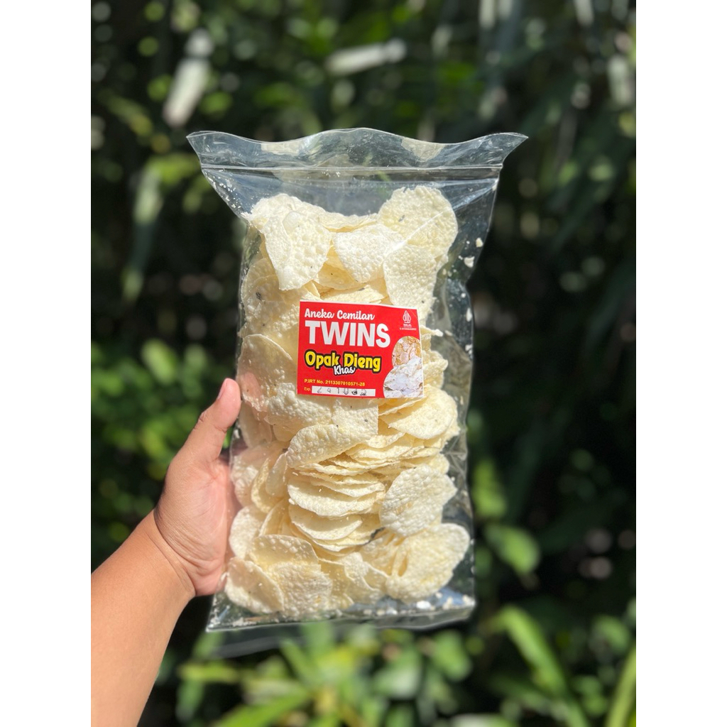 

Opak Koin Opak Kucai Singkong 200gr Khas Oleh-Oleh Wonosobo