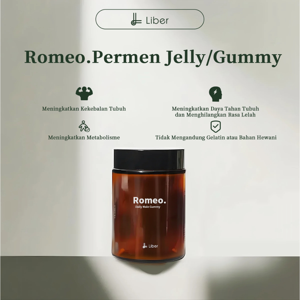 

Liber Romeo Daily Male Gummy - JADI RAJA DI MALAM HARI SETELAH MAKAN GUMMY ROMEO