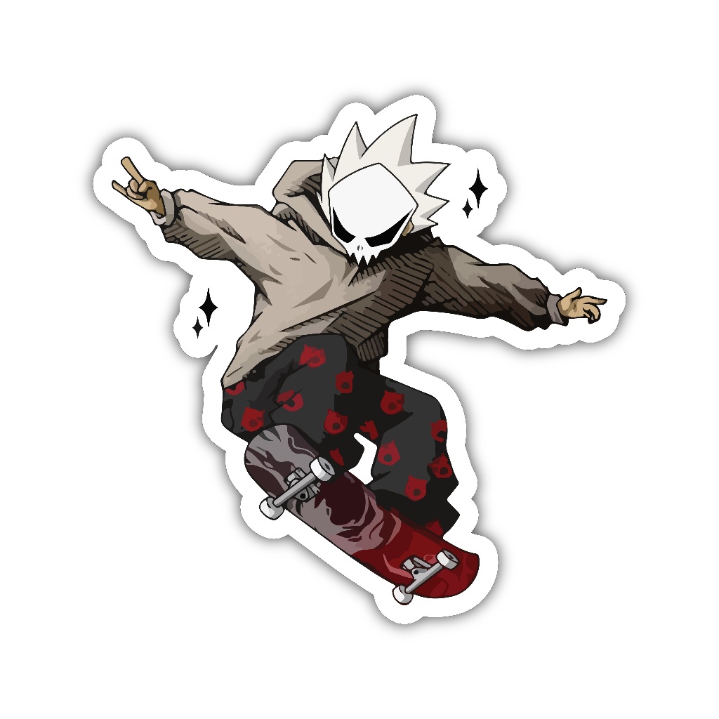 

ZV015 sticker karakter kartun anime aesthetic, stiker vinyl satuan